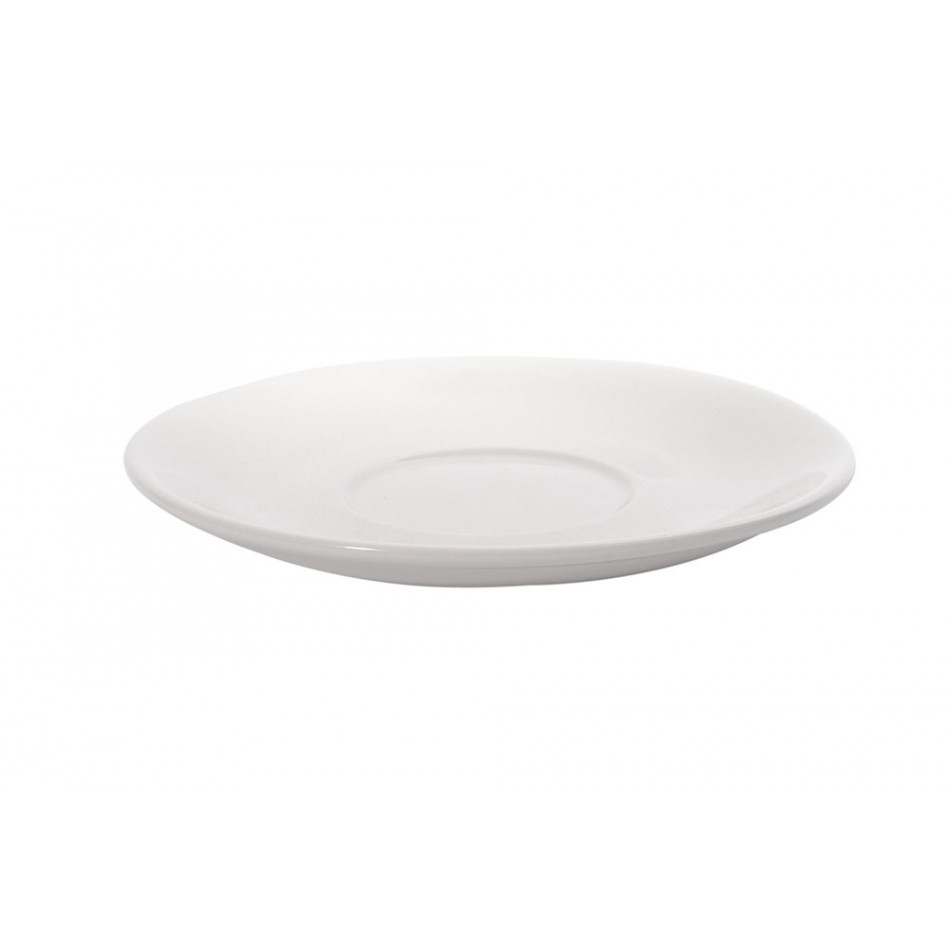 Saucer Circolo, D-15 cm, white