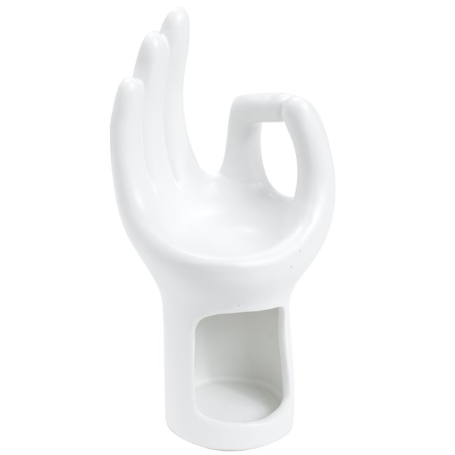 Wax/oil burner Hand, 20cm