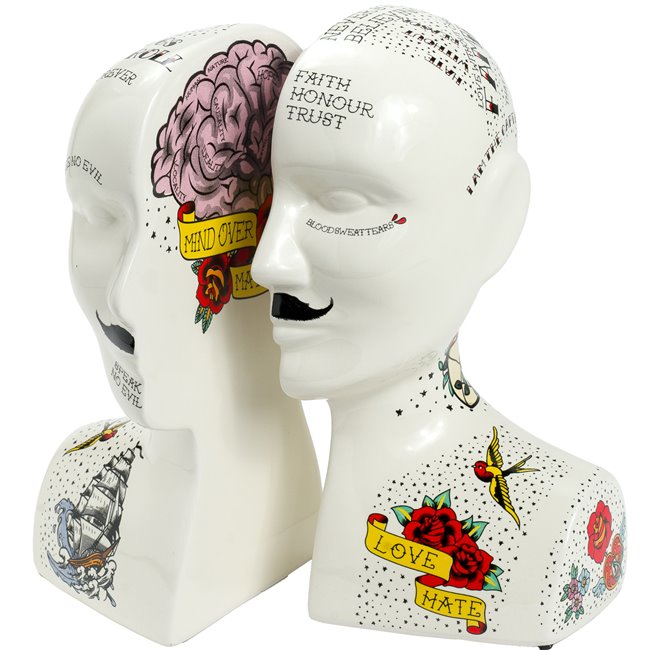 Bookends Brainstorm, 24x13.5x10cm