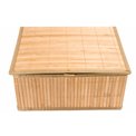 Bambukinis krepšelis L, natūralios sp., H14.5x31.5x25.5cm