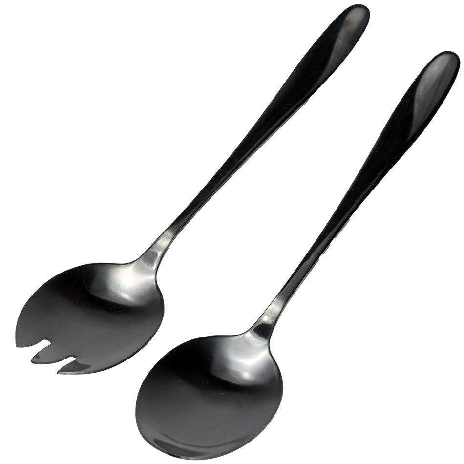 Cutlery salad Shadow, set 2 pcs