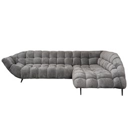 Ištraukiama kampinė sofa Wegappa R, elektrinis, 197x278x83cm, sėdynė h 43cm