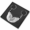 Keychain Heart hands, 3.8xH7.5cm