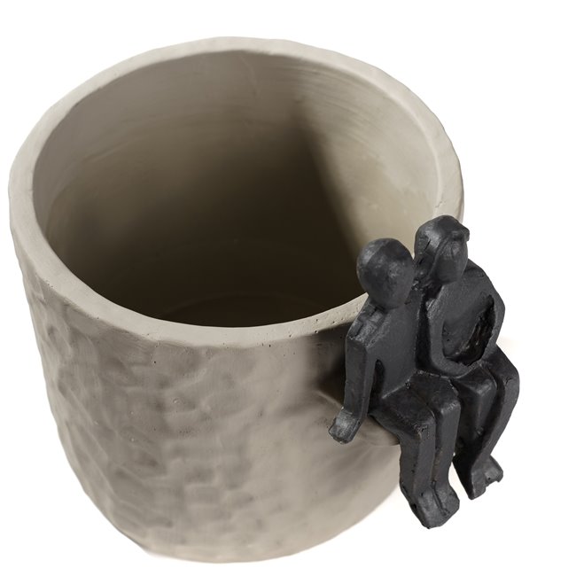 Flower pot  Figura, 20xD17.5xH16cm