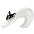 Sculpture Cat Mona, ceramics, 7x20xH12cm
