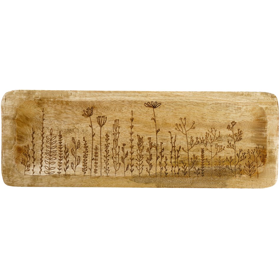 Поднос Bloma S, дерево манго, H2cmx35cmx13cm