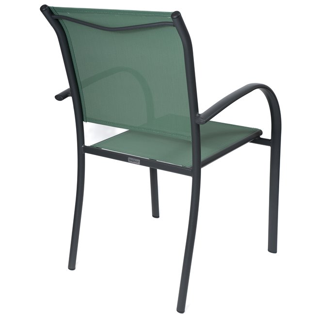 Kėdė Piazza, alyvuogių žalia, 56x65x88cm, sėdimosios dalies aukštis: 46cm 