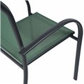 Chair Piazza, olive, 56x65x88cm