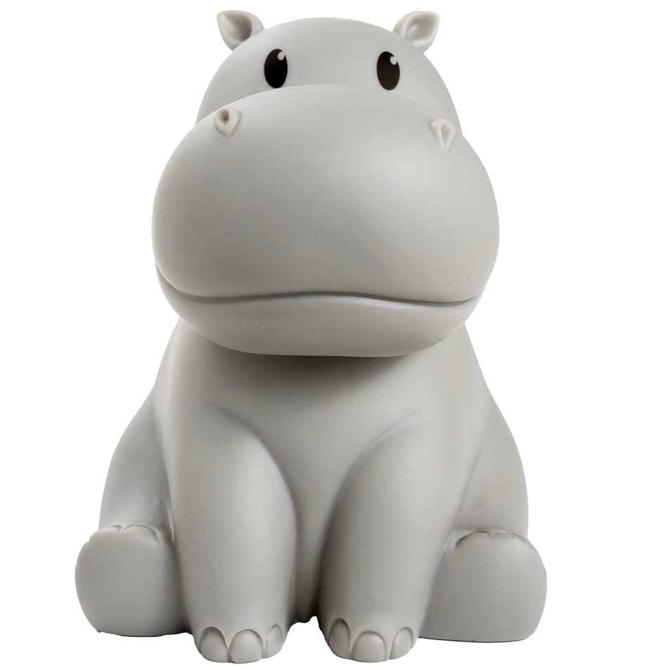 Naktinė lempa Hippopotame, 16x12x12cm