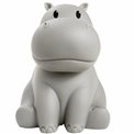 Night lamp Hippopotame, 16x12x12cm