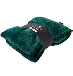 Throw Uni, green, 180x230cm