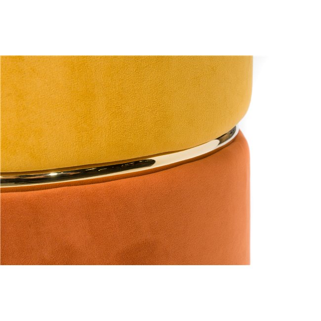 Пуф Trabia, оранжевый, 40см, D40см