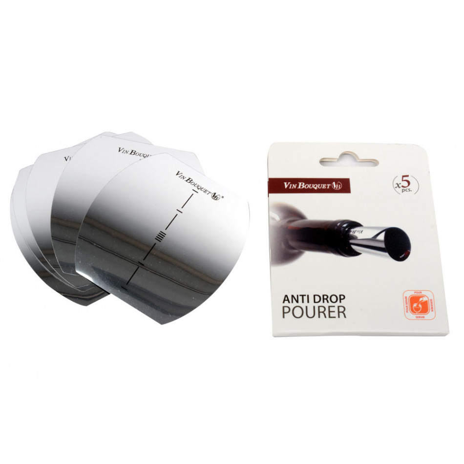 Foldable Anti drop pourers set, 5pcs