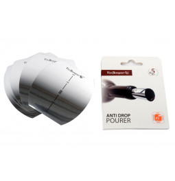 Foldable Anti drop pourers set, 5pcs