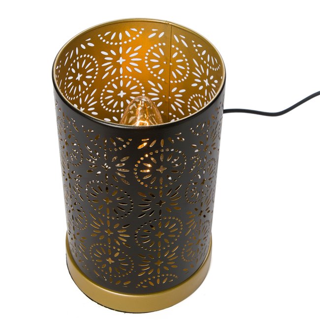 Table lamp Gypsy, grey, E14, 25W(MAX), H21cm