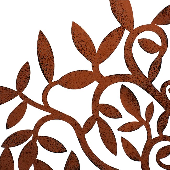 Wall object Tree mat, metal, H71cm