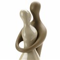 Figurines Couple M white/platinum, 13x10x40cm