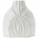 Vase Rugged L, white, 28x13x30cm
