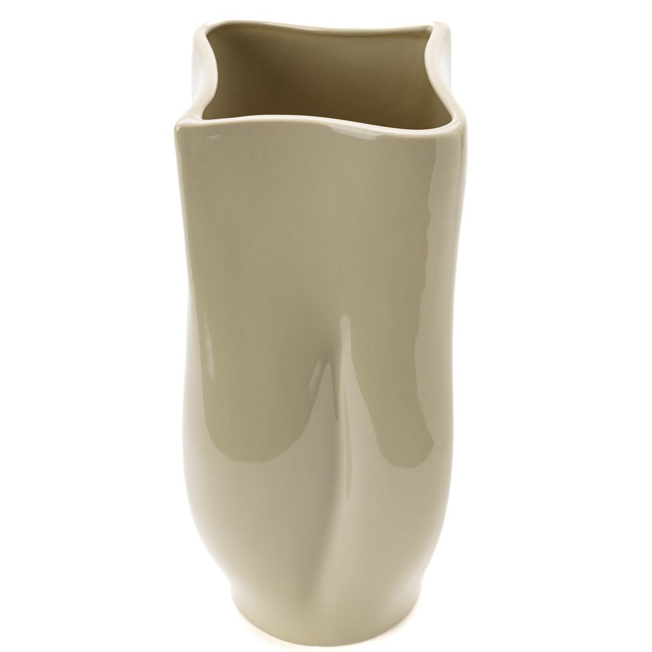 Vase Vessel L, shiny, H30cm, D14cm