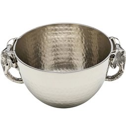 Deco bowl Happy Elephants, H11x23x18cm