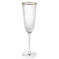 Champagne glass Bergo, metallic copper, H26, D5cm, 200ml
