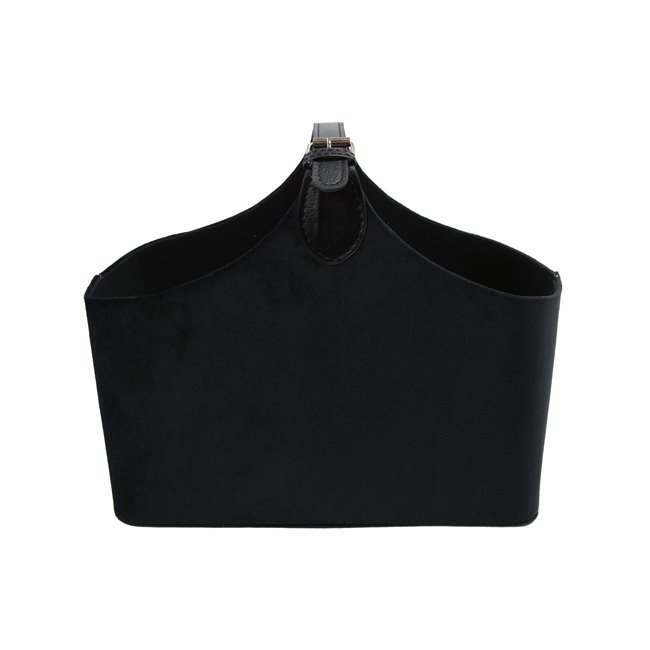 Magazine bag Trianda S, velvet, 31x20x26cm