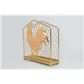 Napkin holder Birds with stand, 15x6x16cm