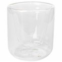 Double wall mug, glass, 200 ml D8