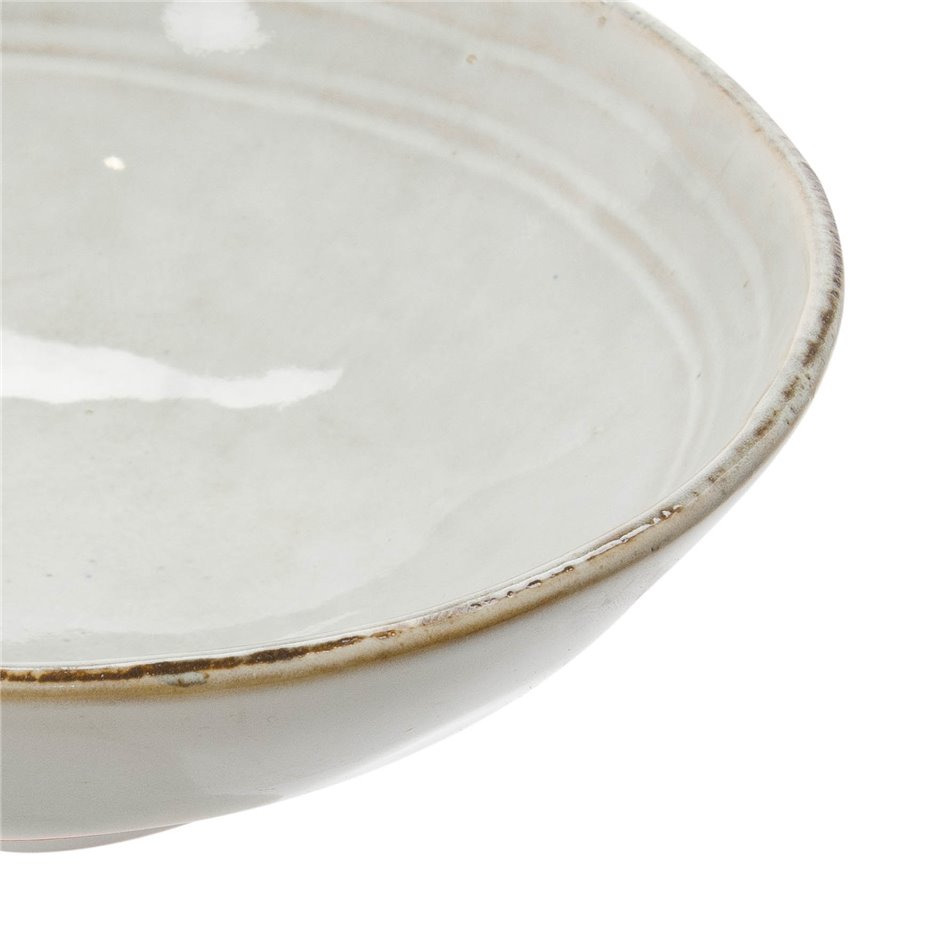 Bowl Flower, grey, H4.5cm, D15cm