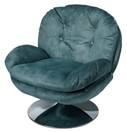 Fotelis chair Vanesa, žalios sp. 16, 80.7x83.7x83.7cm