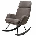 Rocking chair Amelia, mocca, 107x95x66cm