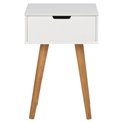 Bedside table Atiro, H61.5x40x30cm