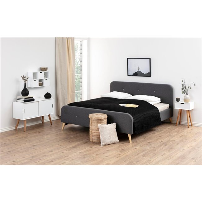 Bedside table Atiro, H61.5x40x30cm