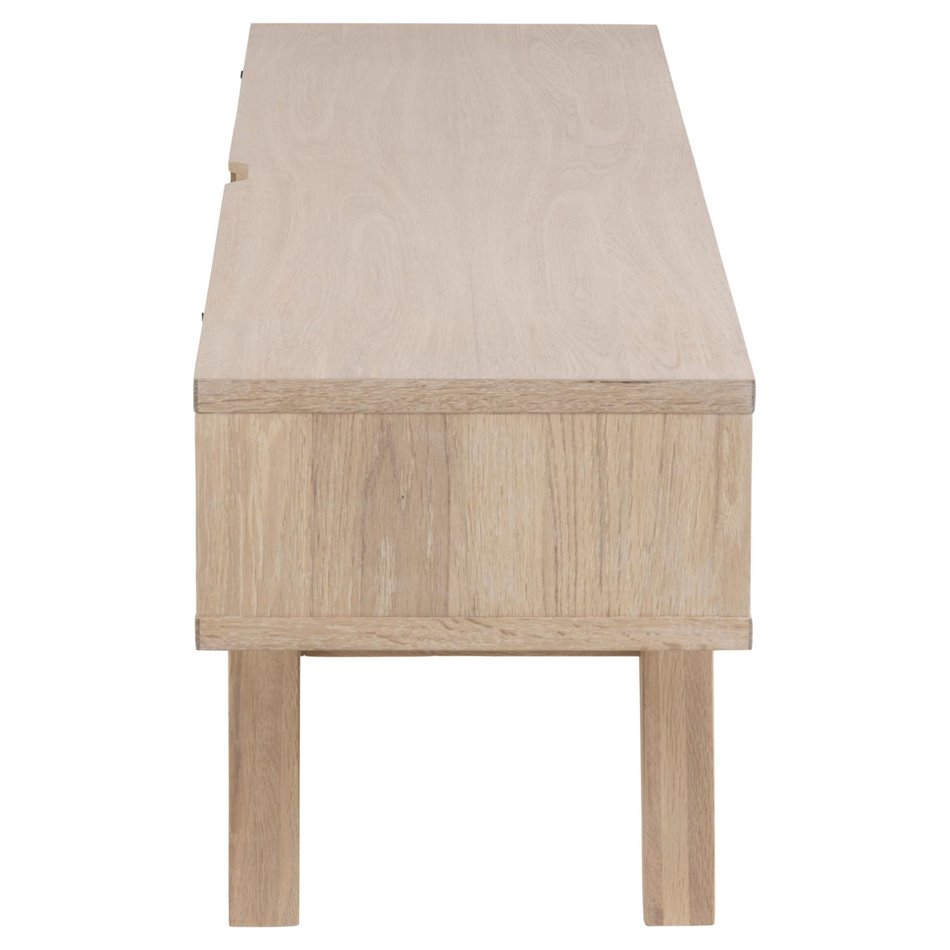 ТВ-столик Alina, дубовый шпон, H45x150x40см