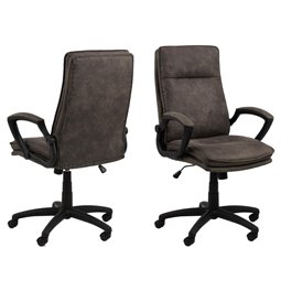 Biuro kėdė Acbraid, antracito sp., H115x67x69.5cm, sėdimosios dalies aukštis 48-57cm