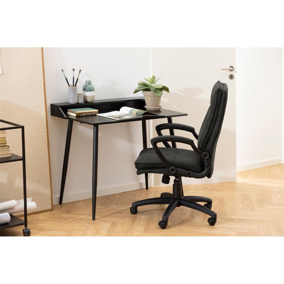 Office chair Acbraid, anthracite, H115x67x69.5cm, seat height 48-57cm