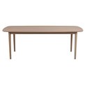 Dining table Acton, oak veneer, H75x210x100cm