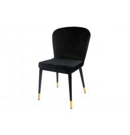 Kėdė SALEM, juodos sp., 50x59xH83cm sėdimosios dalies aukštis 46cm