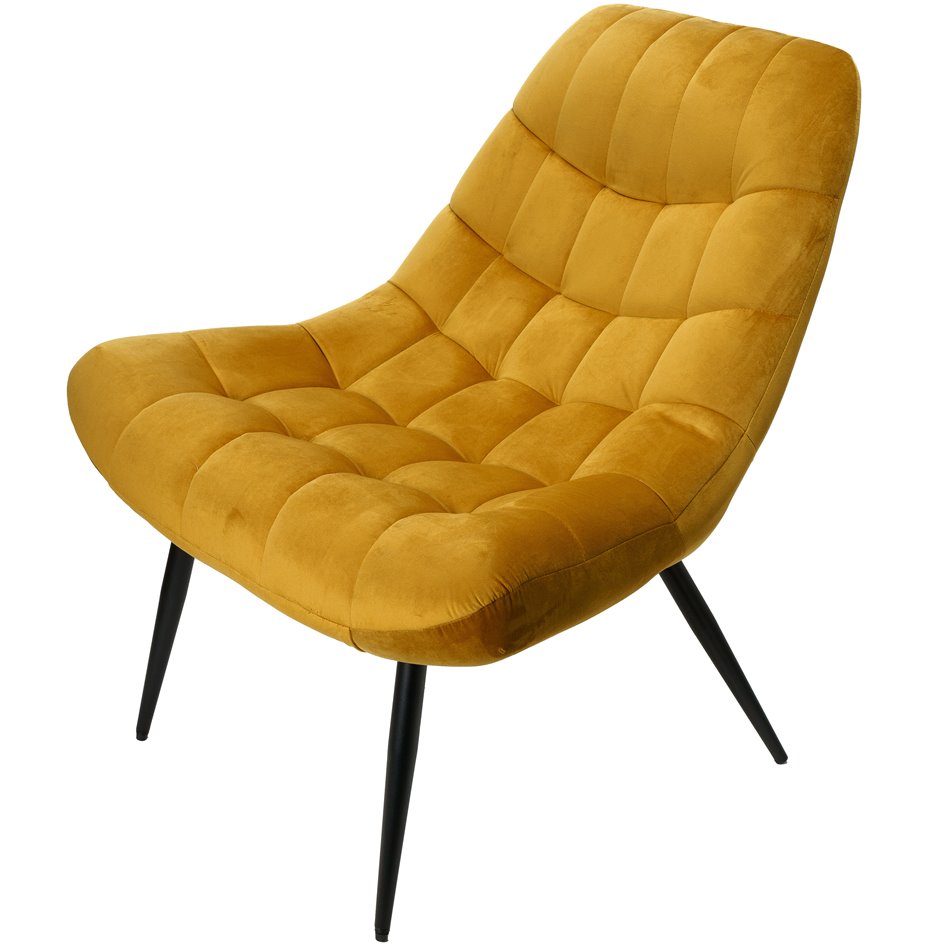 Armchair Oberwart, mustard,  83x47x77cm