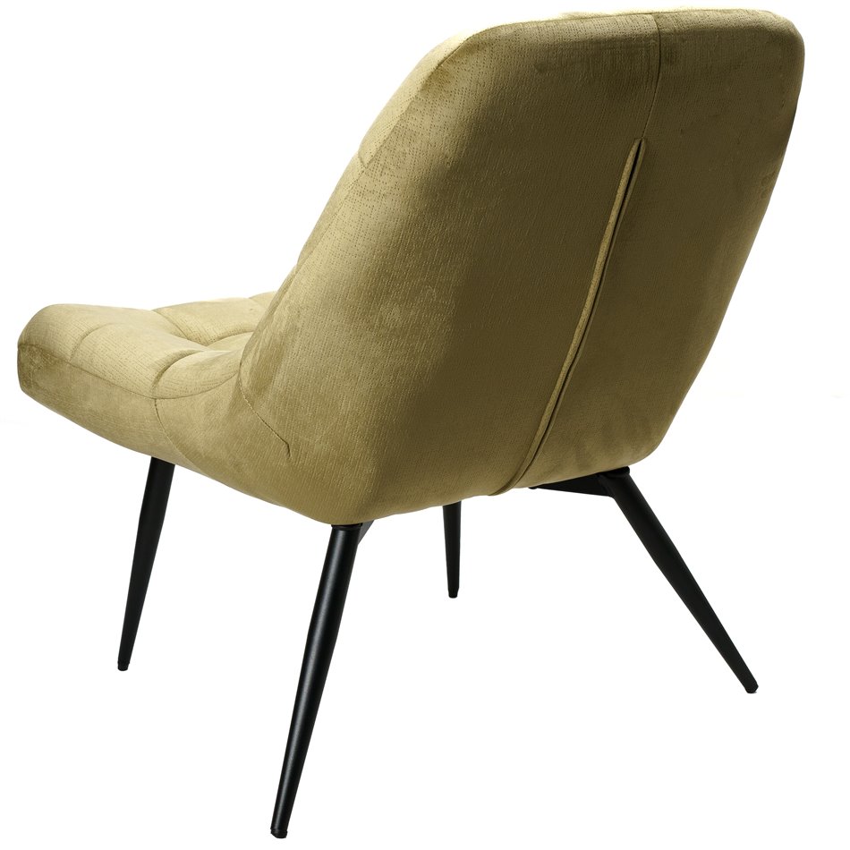 Armchair Oberwart, gold, 83x47x77cm