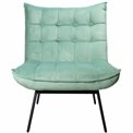 Armchair Oltina, peppermint, 101x79.5x81cm