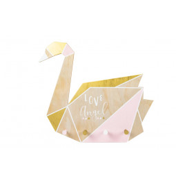 Hook Swan x4, 41x34cm