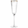 Champagne glass Bergo, metallic copper, H26, D5cm, 200ml