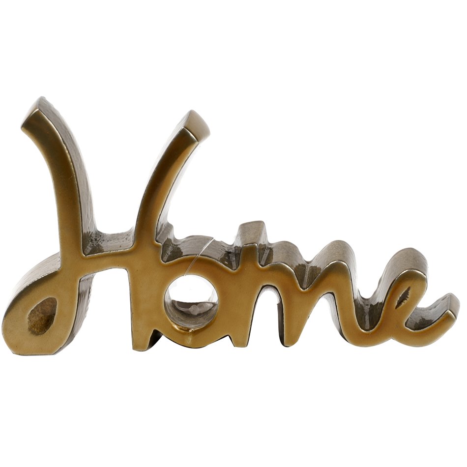 Decor Home, aluminium, 12x2xH6.5cm