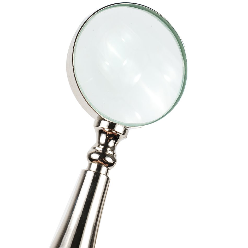 Alum magnifier with NKL handle, lens 5cm