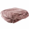 Throw Uni, pink, 180x230cm