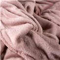Throw Uni, pink, 180x230cm