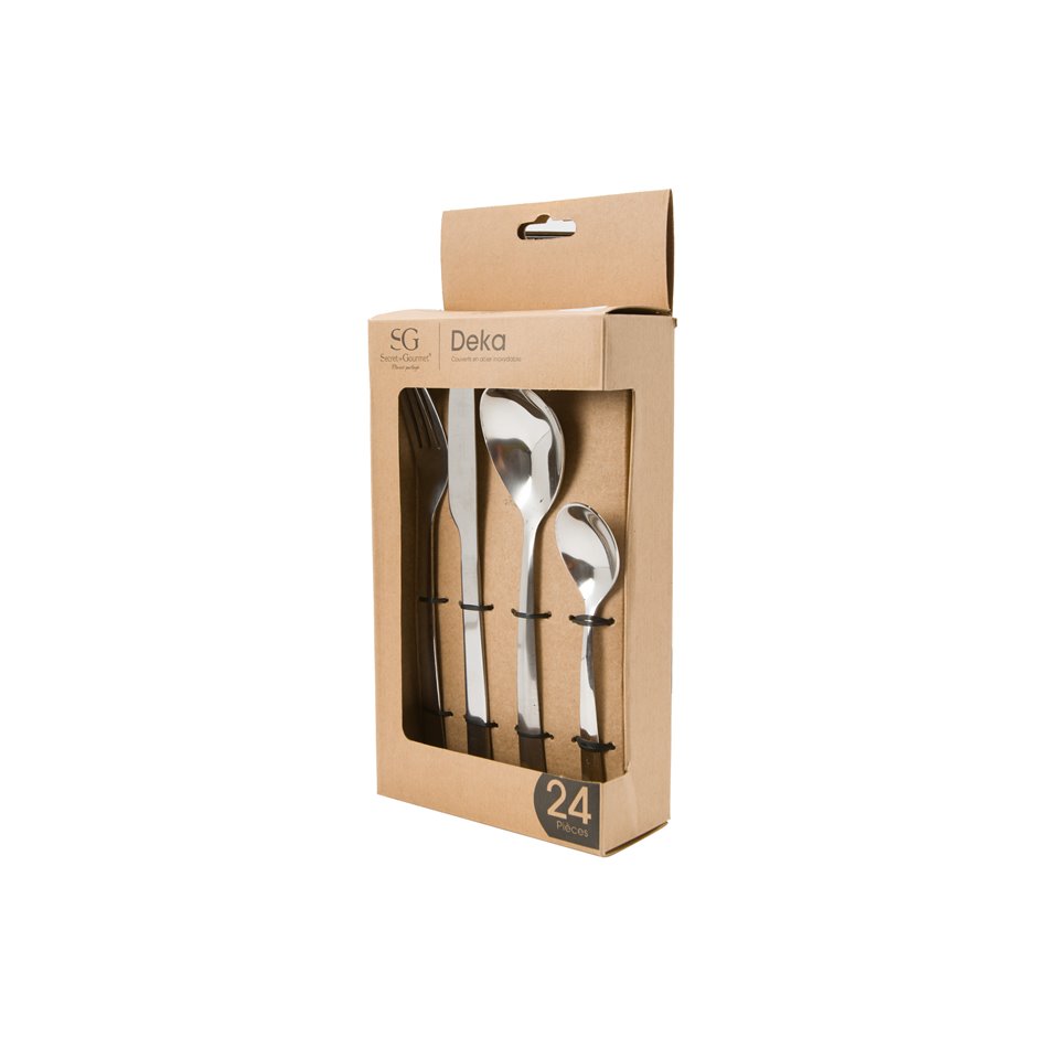 Cutlery set 24 pc Deka