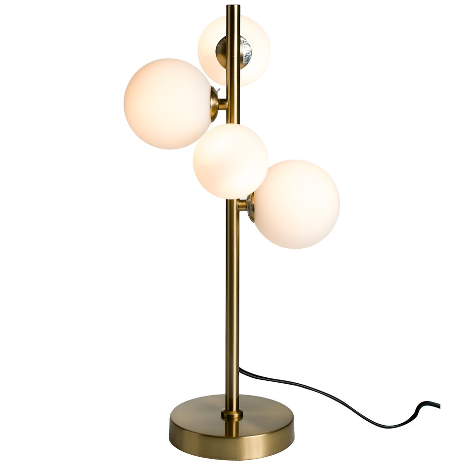 Настольная лампа  Rade opal white, 24x19xH48cm,G9LEDx4, 5W(MAX)
