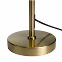 Table lamp Rade cognac/brass, 24x19xH48cm,G9LEDx4, 5W(MAX)